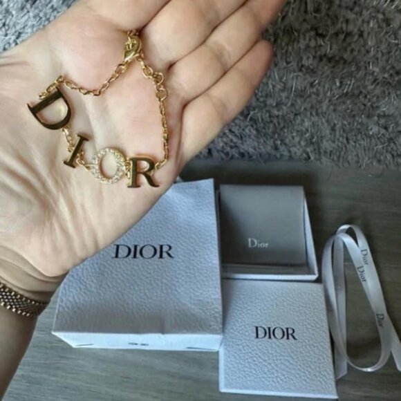 Dior 'Dior(r)evolution' Bracelet with Box & Pouch - Adjustable 15.5-18.5cm - Picture 1 of 6
